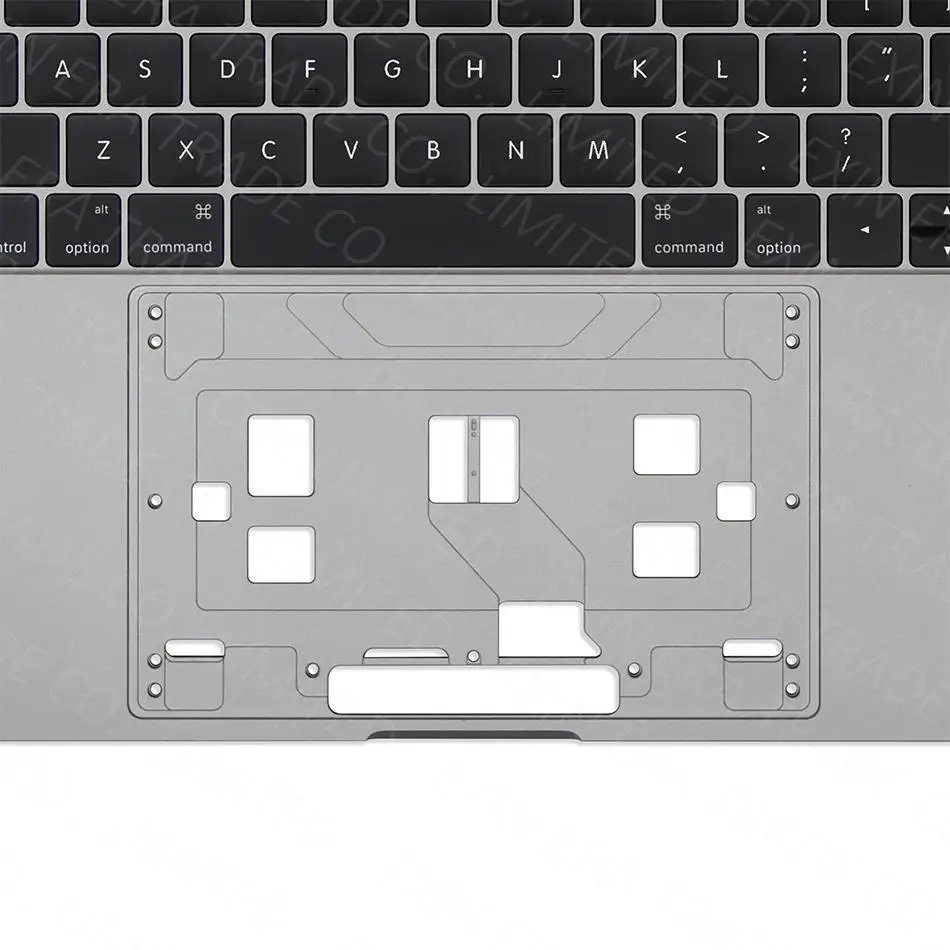 Used Space Gray Top Case With Palm Rest & Keyboard For MacBook Pro 15" A1990 (2018-2019)