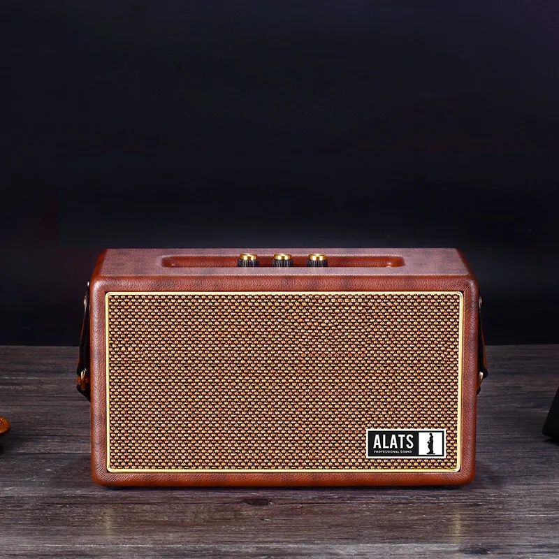 Беспроводной динамик Wi Fi ручной I2S HIFI без потерь басов Bluetooth FM радио настольный