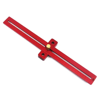 

Marking Tool Hole Ruler Equipment Aluminum 6061 Red T-170/T-270/T-370mm