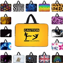 Сумка для ноутбука из неопрена 10 12 13 14 15 17 15,6 13,3 11,6 дюймов ноутбук Chromebook PC чехол для переноски модные компьютерные аксессуары