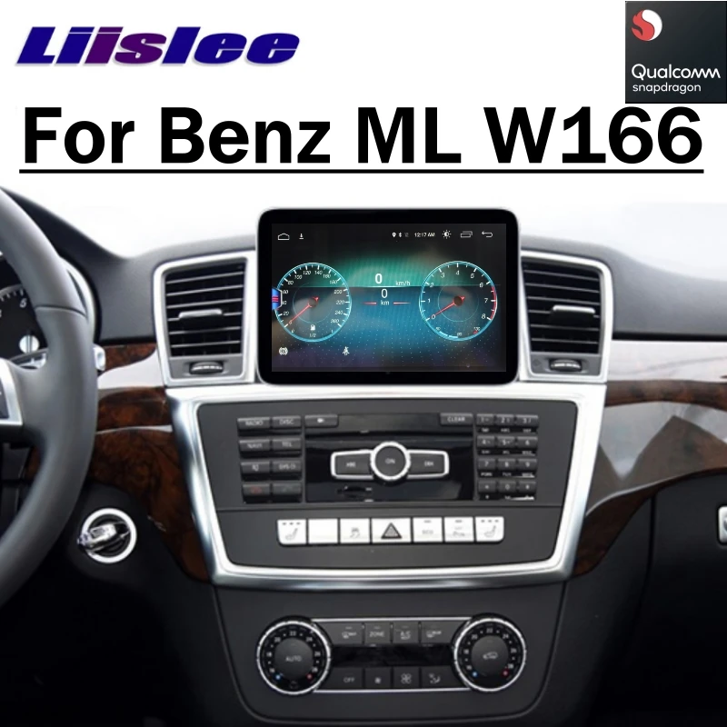 Автомобильный мультимедийный GPS аудио радио для Mercedes Benz MB M ML Class GLE W166 x166 250 300 2012 ~