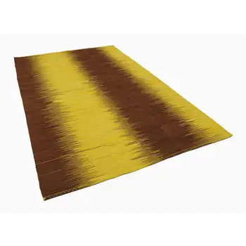 

209x306 Cm Yellow Handmade Contemporary Rugs Rug-7x10 Ft