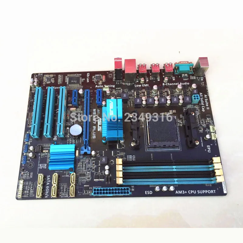 original motherboard for ASUS M5A97 PLUS Socket AM3 DDR3 16GB USB2.0 SATA3 970 Desktop Free shipping |