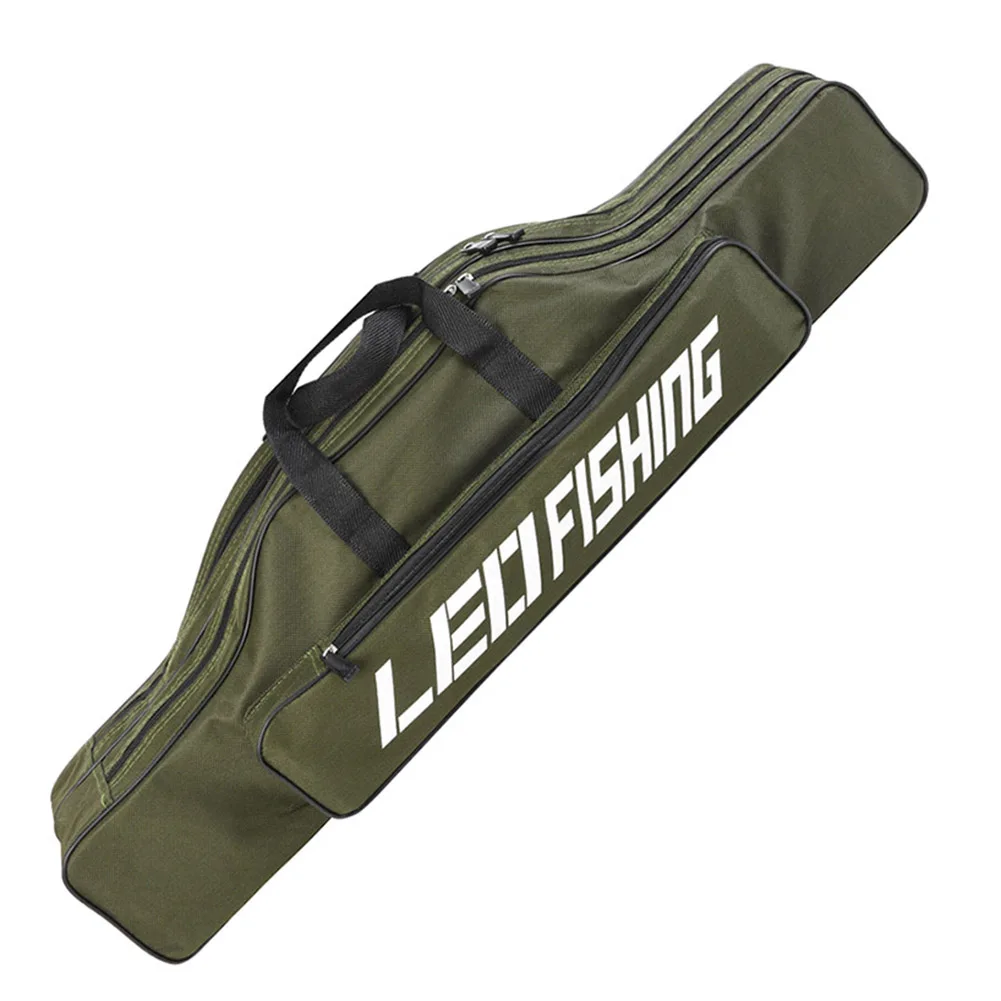 Новая рыболовная удочка Катушка Сумка Для Хранения Чехол для переноски инструмент Оксфорд Складной снасти плечевой ремень SD669
