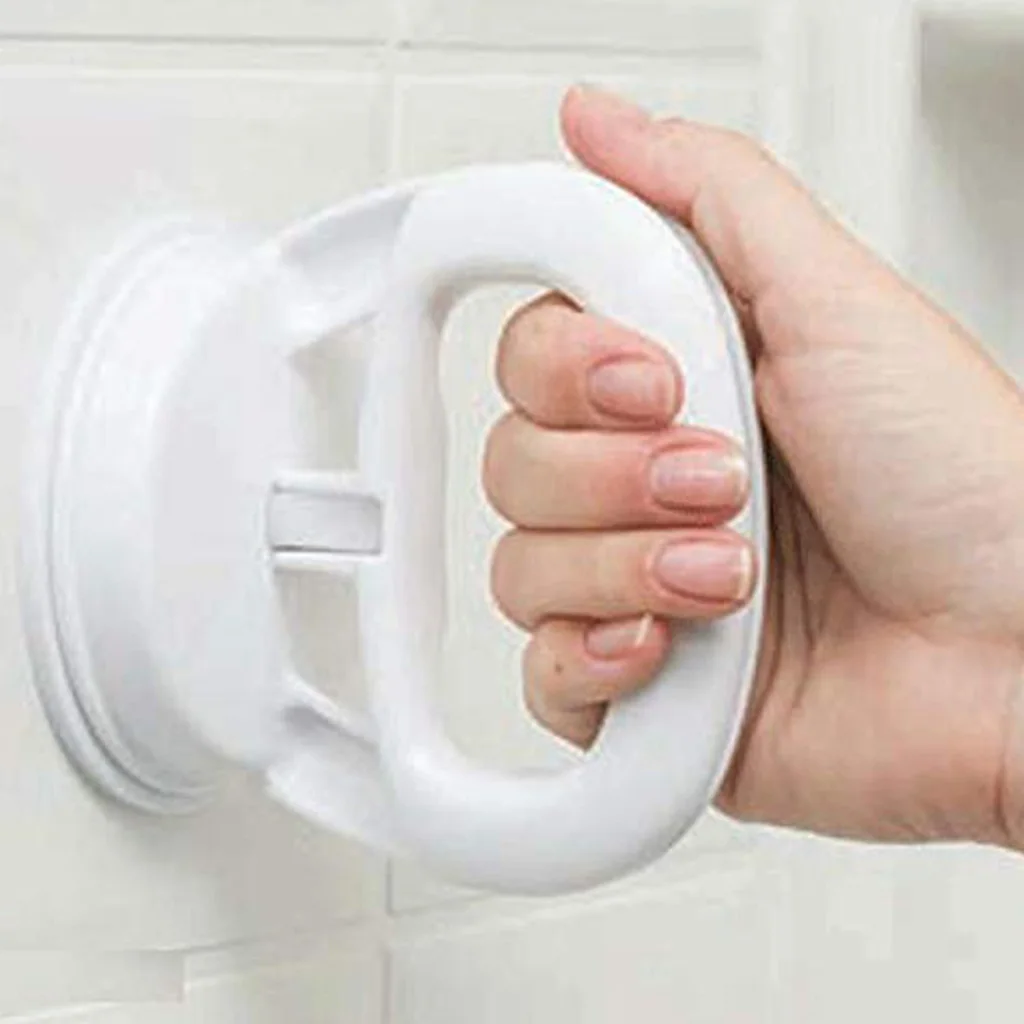 Seniors Handicap Shower Room Bathroom Shower Bath Tub Grip Suction Cup Safety Grab Bar Hook for Elderly Patuents Pregnant 