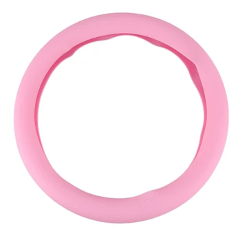 

Auto silicone steering wheel cover Lenkradhuelle Steering Wheel Cover Pink