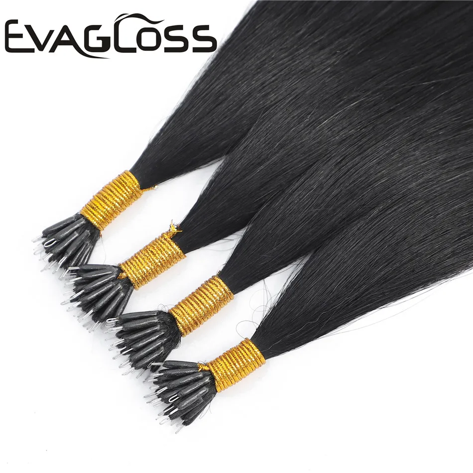 EVAGLOSS1.0g/прямой кератин нано бисер/кольца Micro Link русские настоящие натуральные