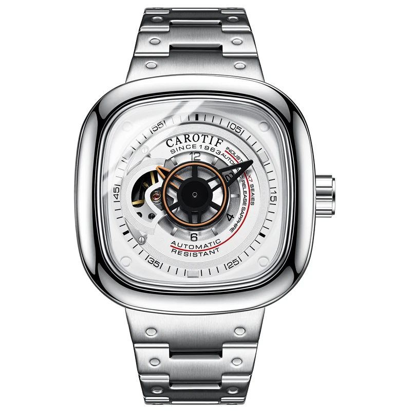 Высокое качество роскошные полностью стальные мужские часы Montre автоматические механические наручные часы для мужчин Reloj Hombre деловые часы для мужчин - Цвет: 3