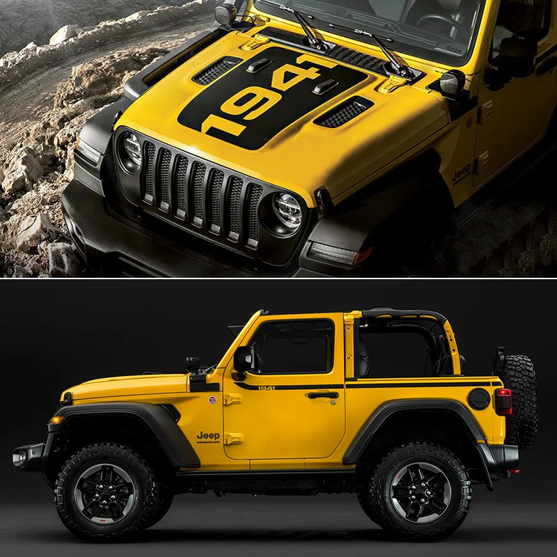 Виниловая наклейка для Jeep Wrangler 4 и 2 двери 1941 дюйма|Наклейки на автомобиль| |