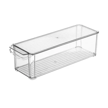 

Refrigerator Organizer Boxes Bins Stackable Fridge Egg Organizers Drawer Clear Plastic Pantry Food Storage Rack Egg Containers