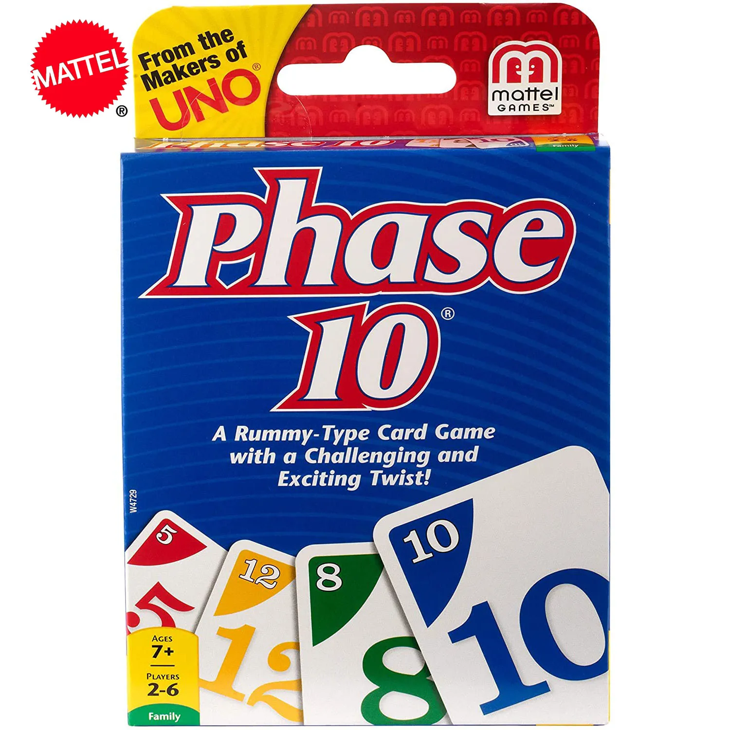 Kartenspiel-Juego de mesa de cartas UNO Phase 10, juguete de fiesta familiar