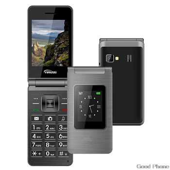

GSM Flip Phone YINGTAI T39 Dual SIM Dual Screen Big Keyboard Celular Clamshell Wireless FM Bluetooth Mobile Cellphone