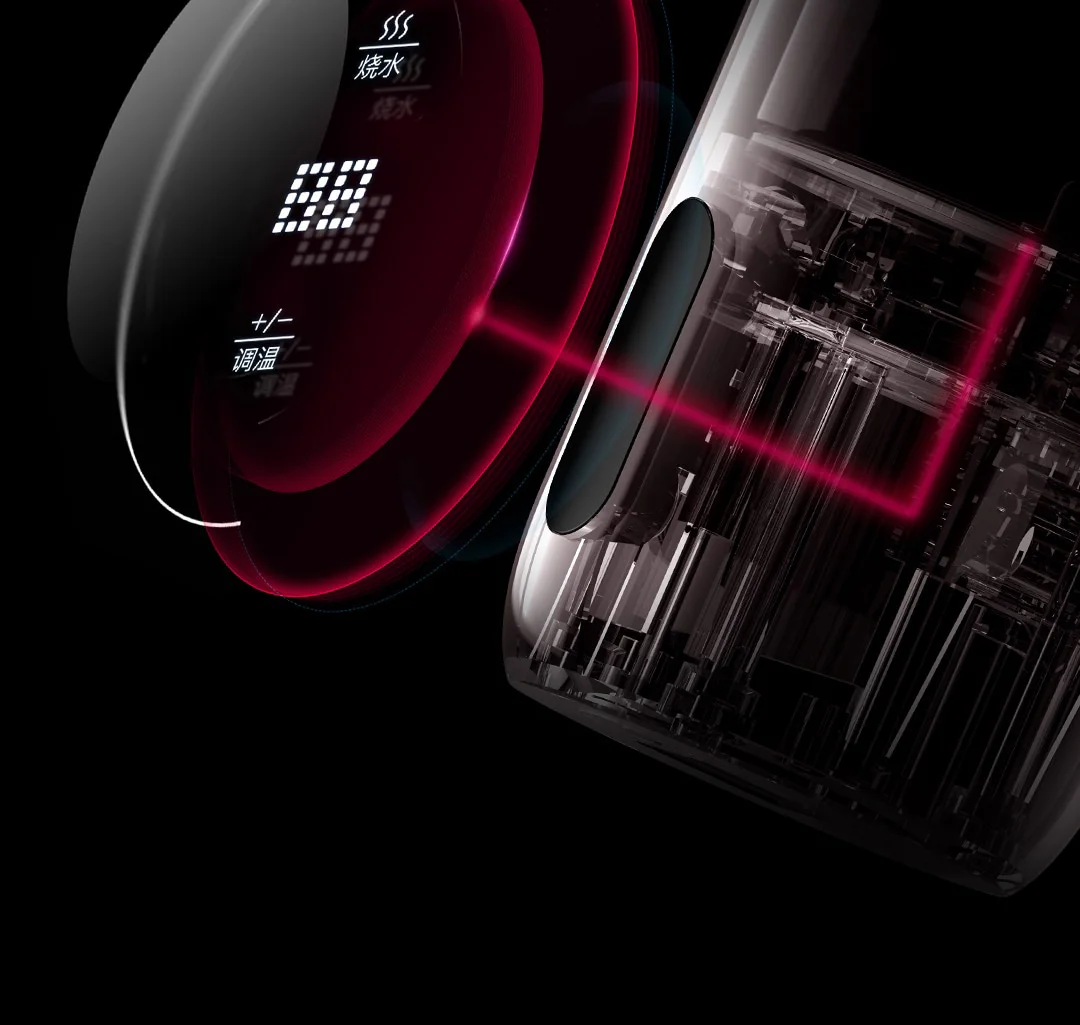 Xiaomi Youpin Deerma экран температуры воды сопроводительный Электрический нагрев чашки легкий портативный постоянная температура
