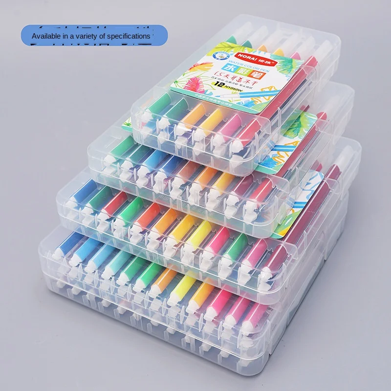 

Student Stationery Graffiti Pen Environmentally Friendly Ink Triangle Pole Children's DIY Painting Washable Watercolor Pens Set
