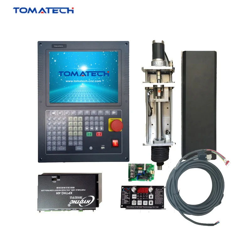 패키지 솔루션은 THC 리프터 모든 케이블을 포함합니다. 화염 플라즈마 절단기 용 SF2300S CNC 컨트롤러