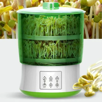 

220V Bean Sprouts Machine Home Automatic Special Clearance Genuine Large Capacity Bean Sprouts Machine Raw Mung Bean Sprouts Pot