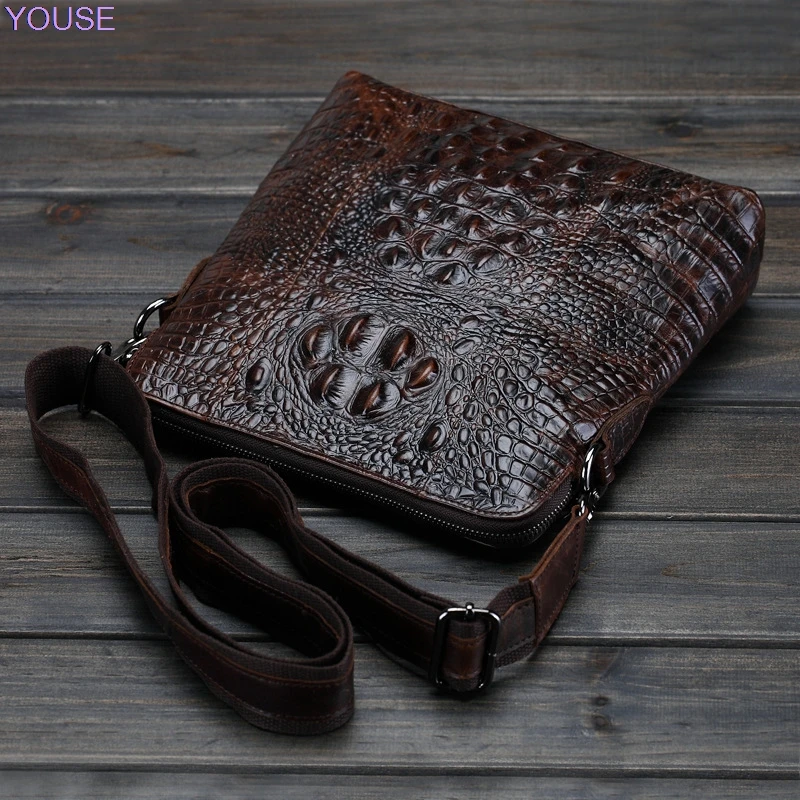

Direct Selling Leather Shoulder-bag Casual Oil Wax Cowhide Men's Bag Fashion Casual Messenger bag