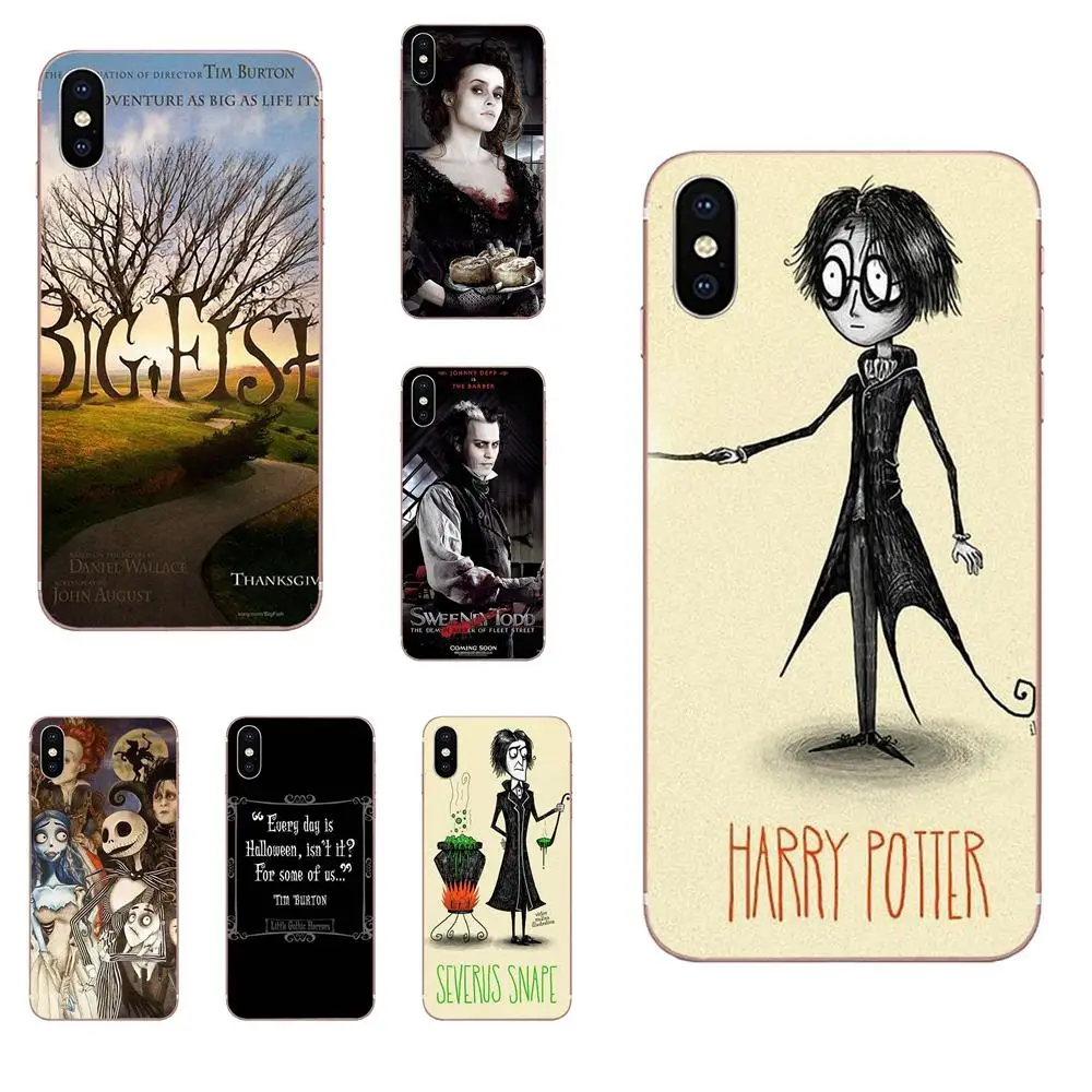 For Galaxy Grand A3 A5 A7 A8 A9 A9S On5 On7 Plus Pro Star 2015 2016 2017 2018 High Quality Classic Phone Case Movie Tim Burton | Мобильные