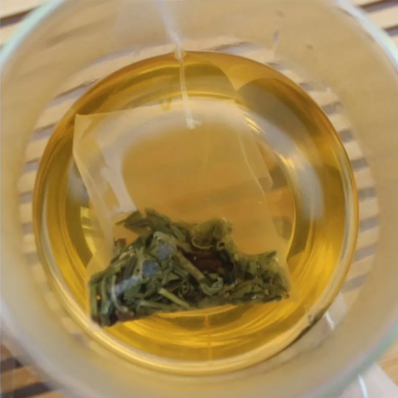 Disposable Empty Tea Bag Nylon Fold Close Heat Seal Filter Teabag disposable tea filter bags disposable tea bags 50pcs/lot