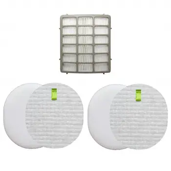 

2+1 Pk Shark Navigator Professional Shark Rotator XL Capacity Replacement Filter Set, 2 Foam+2 Felt+1 HEPA Filters XFF80 XHF80
