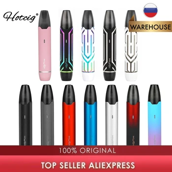 

Original Hotcig Kubi Refillable Pod Vape Kit wi/ 550mAh Battery & 1.7ml Cartridge & air-activated Witch Pod System vs Caliburn
