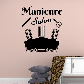 Online Heißer Maniküre Salon Home Decor Moderne Acryl Dekoration Für Kinder Zimmer Wohnzimmer Wohnkultur Wand Kunst Aufkleber Wandmalereien