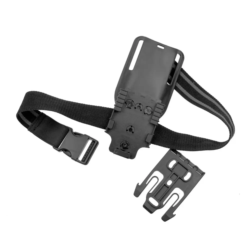 Tactical Drop Leg Band Strap Low Ride Belt Loop Holster Platform with QLS  19 22 Quick Locking System for Glock 17 19 M9 1911 - AliExpress