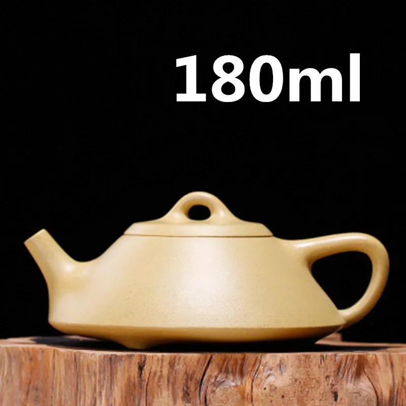 

Teapot Yixing Zisha Clay Chinese Handmade Tea Pot Gongfu Tea Set 180ml High Quality New Design Safe Packaging With Gift Box