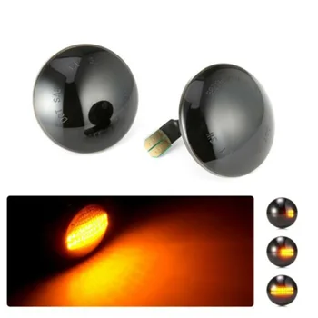 

Yellow Turn Signal Lights For Land Rover Range L322 2002-2012 3528SMD Accessories Car Dynamic