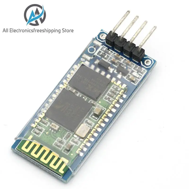 Модуль приемопередатчика HC06 HC-06 Wireless Serial 4 Pin Bluetooth RF RS232 TTL для телефона |