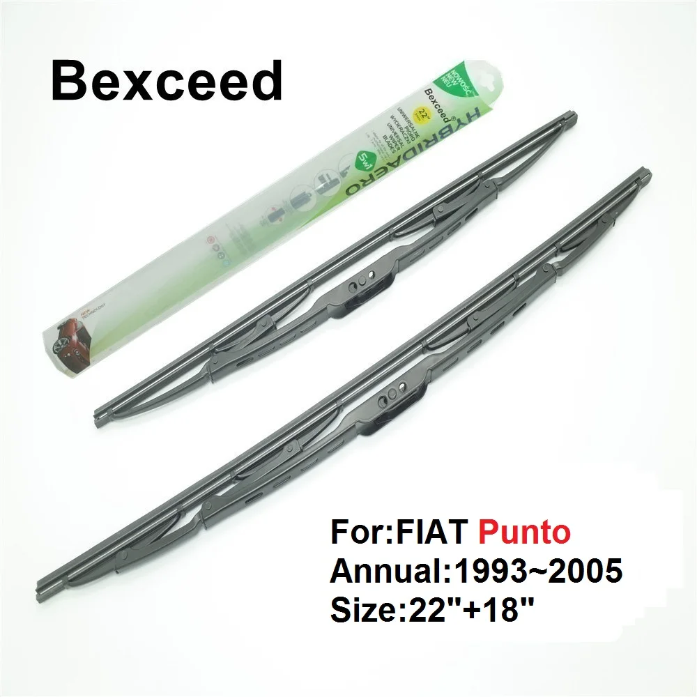 Стеклоочиститель для FIAT Punto 3/5p/ punto Van 22 дюйма + 18 дюймов Bexceed традиционная Щетка
