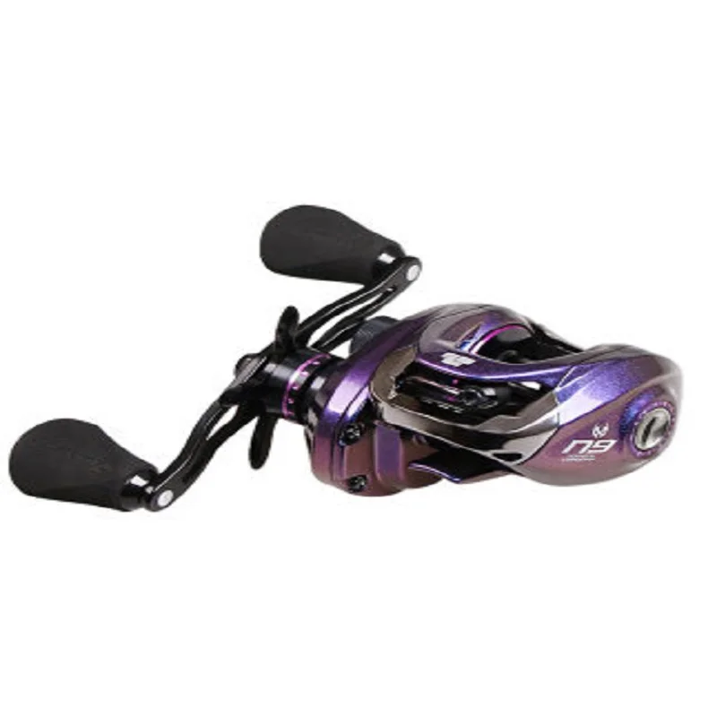 

9BB Baitcasting Reels 6.0KG Max Drag 6.5:1 High Speed Carbon Left Right Hand Fishing Reels Waterproof Carp Fishing Tackles Pesca