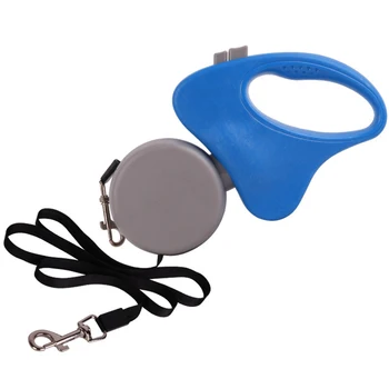 

Outdoor Rotatable Lead Dual Heads Training Traction Rope Auto Retractable Dog Leash Accessories Pulling Pet Walking Strap