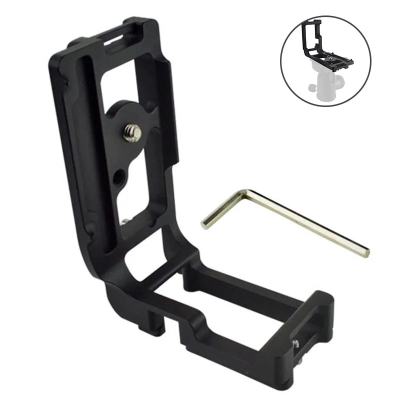 1 Pcs Quick Release Plate L Shape Accessories Aluminum Alloy for Tripod SLR Camera SP99