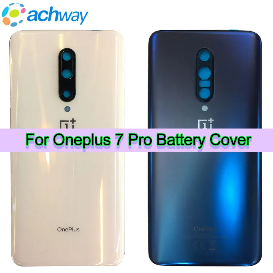 Oneplus 7Pro корпус батареи Oneplus 7Pro задняя дверь чехол Замена Oneplus 7 задняя крышка корпус