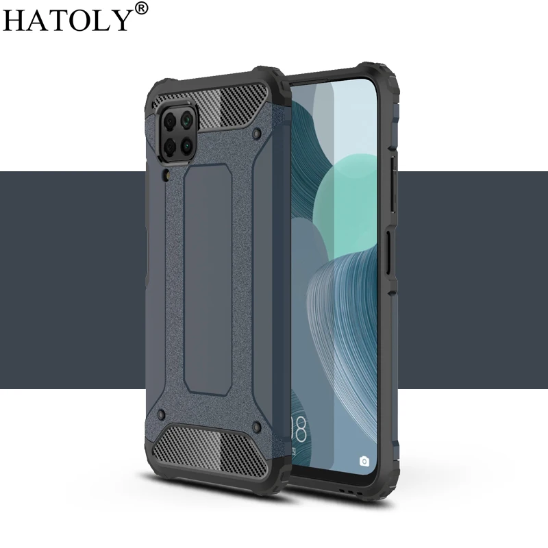 Чехол для Huawei Nova 6 SE противоударный Прочный бронированный чехол-бампер