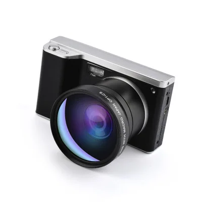 4k 24 Megapixel Telephoto HD Home Photography Digital Camera CMOS Sensor 8x Zoom JPEG/AVI 3.5" Screen SLR Camera With Flash