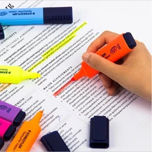 Школьный офисный маркер ручка косой маркер кисти ручки PP Ручки Маркеры акварельные Флуоресцентные Ручки инструменты для рисования