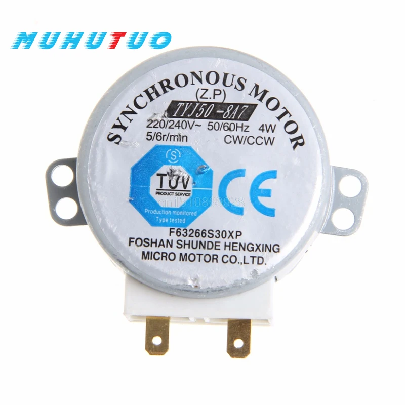 

220-240V 4W Synchronous Motor for Air Blower TYJ50-8A7 Microwave Oven Tray Motor