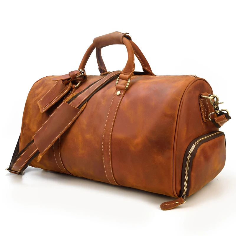 MAHEU пояса из натуральной кожи для мужчин дорожные сумки отделение для обуви Компактная сумка для поездки большой ёмкость открытый мужской