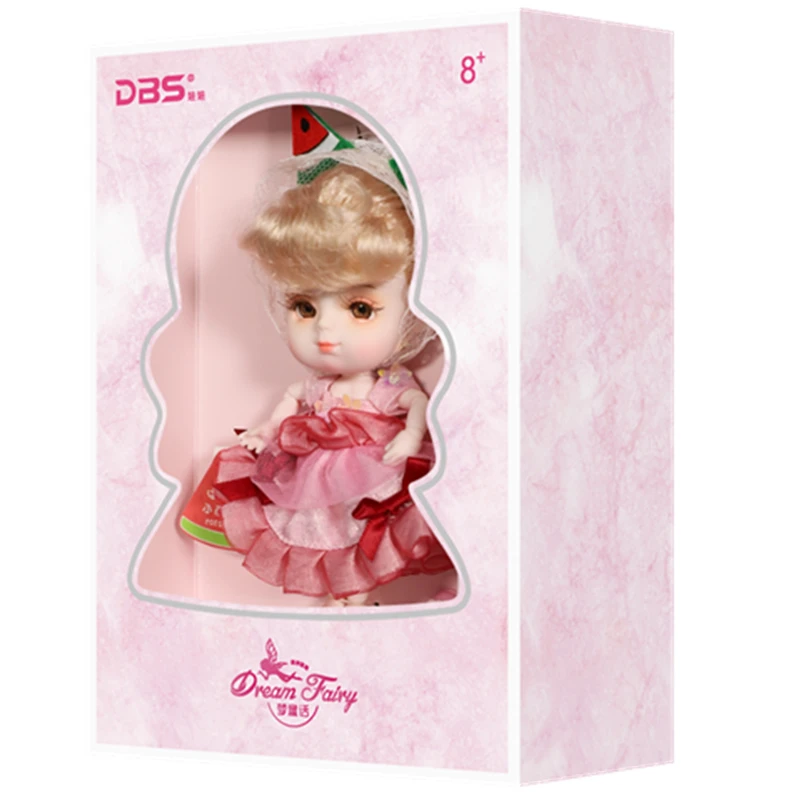 Dream Fairy 1/12 BJD кукла Додо кукла ob11 14 см мини-кукла 26 шарнир тела милый детский подарок игрушка Ангел сюрприз кукла