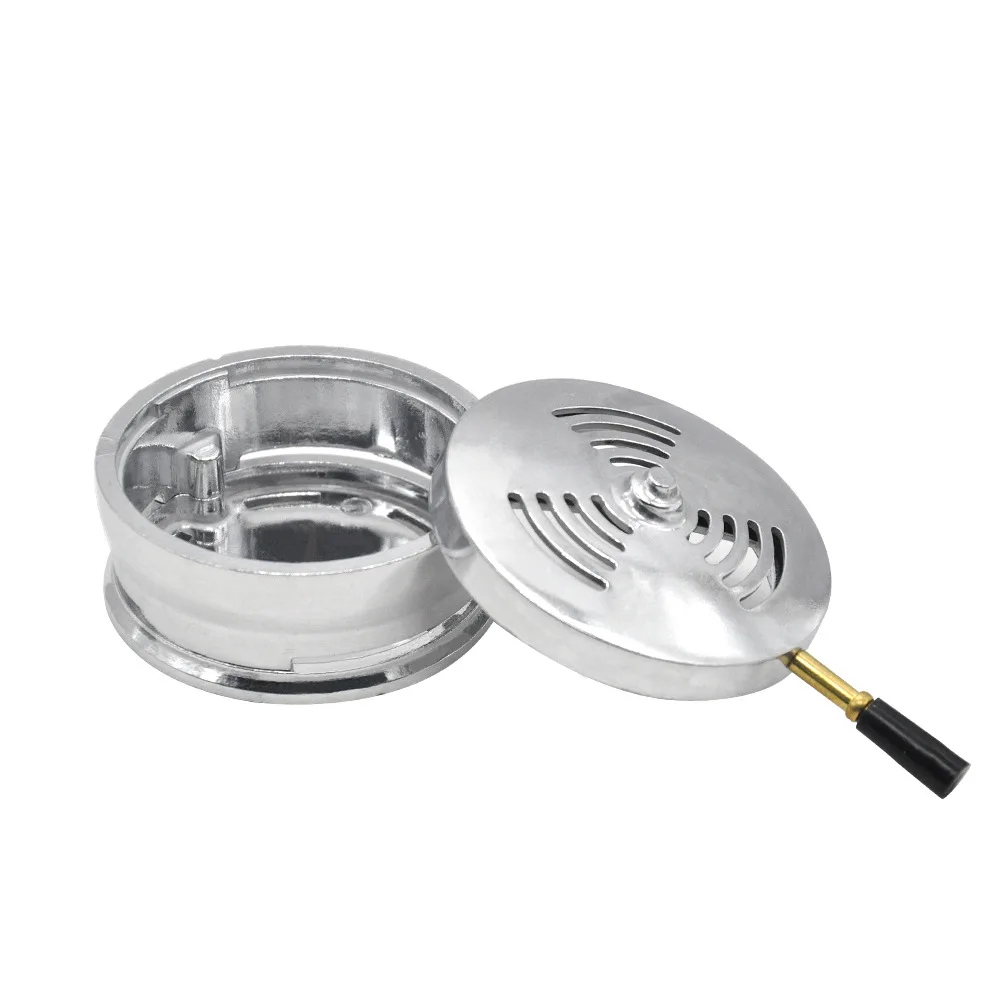 Metal Material Charcoal Stove signal shape hole Accessories Windproof Tobacoo Hookah Shisha Charcoal Holder