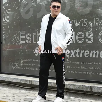 

Year Autumn Men Suit Plus Plus Hypertrophy Size Trend Exquisite Printing Loose Leisure