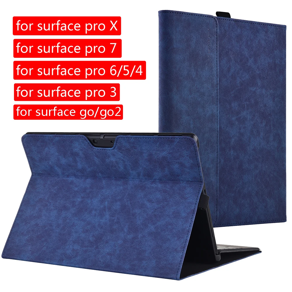 Чехол для планшета Microsoft Surface Pro X 7 6 5 4 защитный чехол ноутбука 3 Trifold
