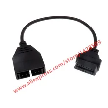 GM общие двигатели 12pin до 16pin OBD1 OBD2 соединительный кабель удлинитель завод OBDII OBDI адаптер разъем