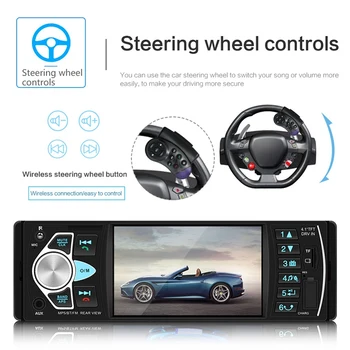 

4.1-inch HD Large Screen Bluetooth Hands-free Car MP5 Player Card U Disk Radio Car Accessory