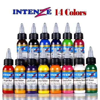 

professional Permanent makeup pigment color tattoo ink kit 14 colors micro pigment makeup bloodline tattoo pigment set 30ML
