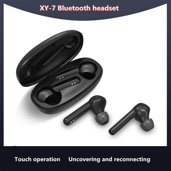 

XY-7 Wireless Headphones Bluetooth 5.0 Earphone TWS HIFI Mini Ear-Hook Sport Running Headset Support All Phone HD Call Earphones