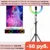 Кольцевая светодиодная лампа color (multicolor) RGB mj33 33 см с держателем смартфона и 2,1 - метровым штативом