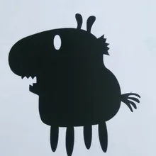 Прямые поставки планируются к образцу настраиваемый удалить незаметный ПВХ мультфильм настенные наклейки-переключатель наклейки маленький монстр чехол серии